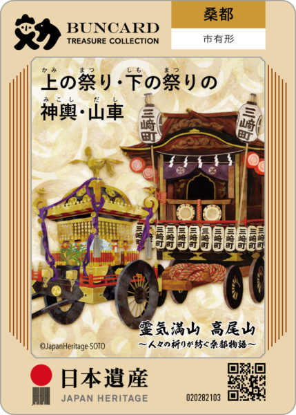 上の祭り・下の祭りの神輿・山車 | BUNCARD